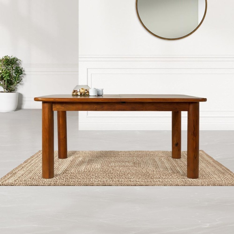 Uitschuifbare massief houten tafel 160-200cm - Cara