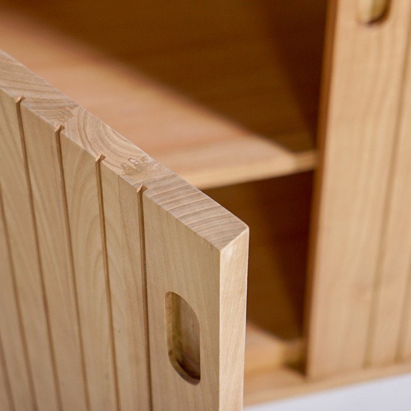 Massief houten dressoir 90 cm - Neha