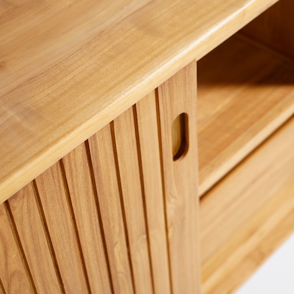 Massief teak badkamermeubel 120 cm - Neha