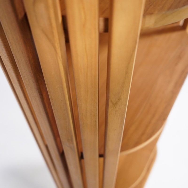 Massief teakhouten badkamerzuil - Keya