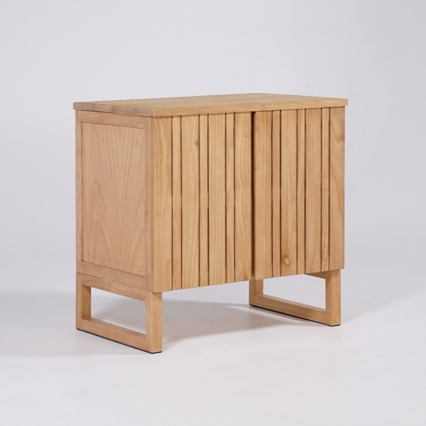 Massief houten badkamermeubel 80 cm - Satya