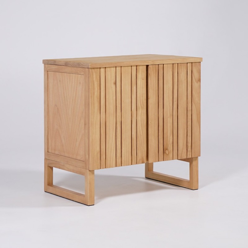 Massief houten badkamermeubel 80 cm - Satya