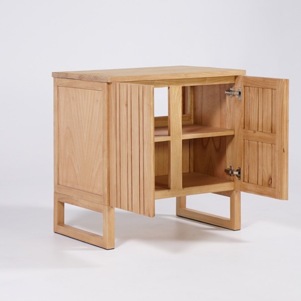 Massief houten badkamermeubel 80 cm - Satya