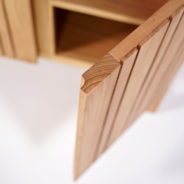 Massief houten badkamermeubel 80 cm - Satya