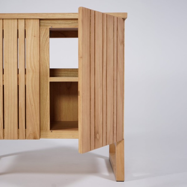 Massief houten badkamermeubel 80 cm - Satya