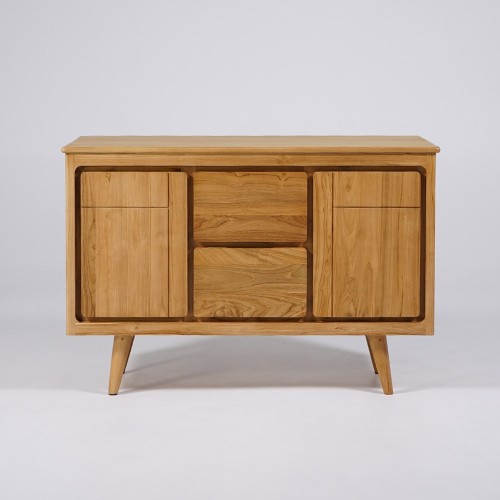 Massief teak badkamermeubel 120 cm - Pragati