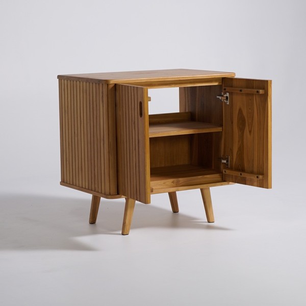 Massief teak badmeubel 80 cm - Neha