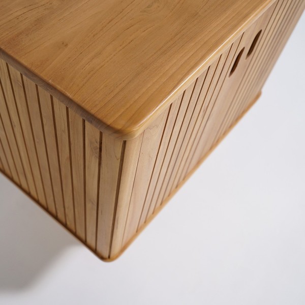 Massief teak badmeubel 80 cm - Neha