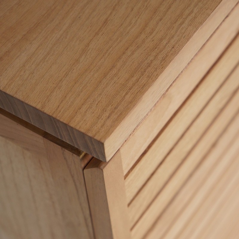 Massief houten badmeubel 80 cm - Reva