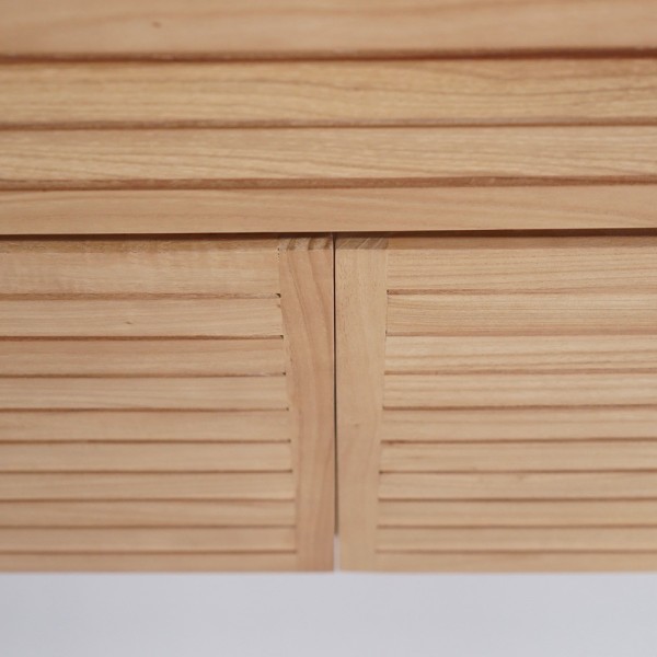Massief houten badmeubel 80 cm - Reva