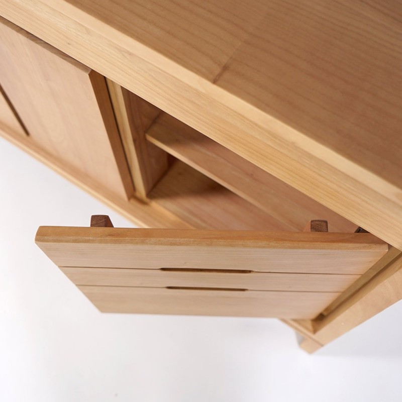 Massief houten badmeubel 120 cm - Ashwini