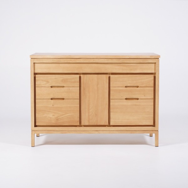 Massief houten badmeubel 120 cm - Ashwini