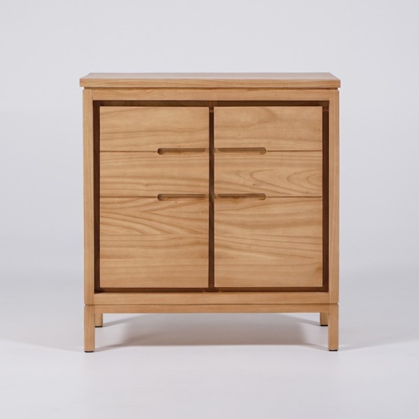 Massief houten dressoir, 80 cm - Ashwini