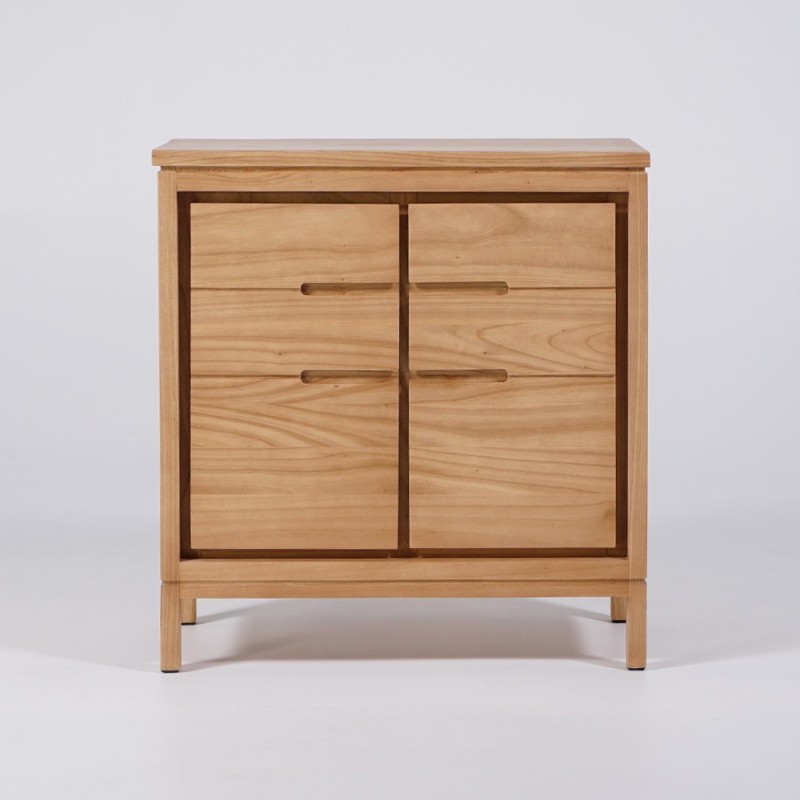 Massief houten dressoir, 80 cm - Ashwini