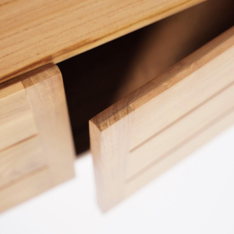 Massief teak badmeubel 80 cm - Nandini