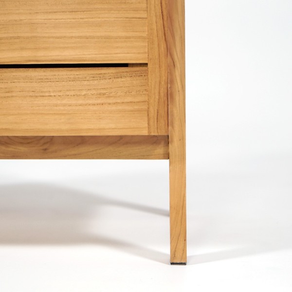Massief teak badmeubel 80 cm - Nandini