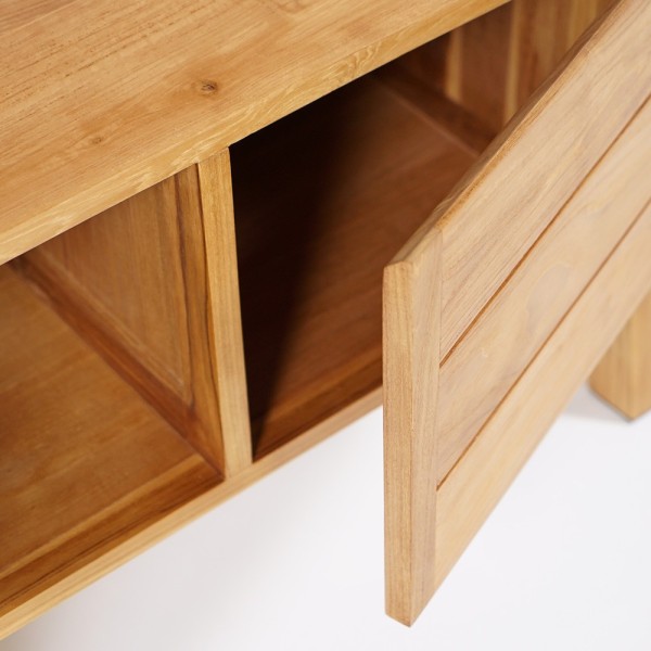 Massief teak badmeubel 120 cm - Nandini
