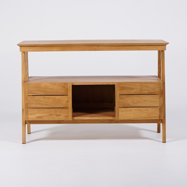 Massief teak badmeubel 120 cm - Nandini