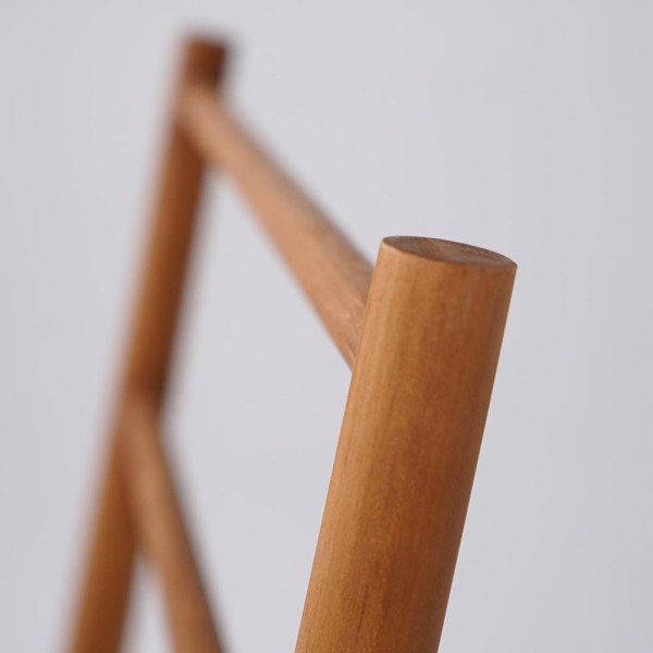 Massief teak handdoekenrek - Cannella