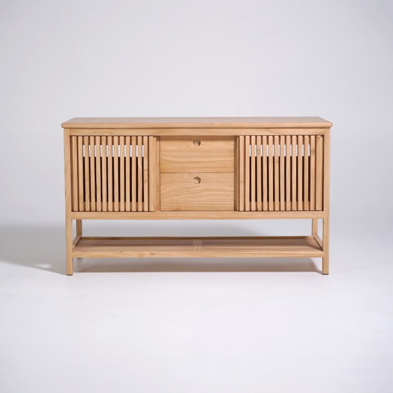 Massief houten badmeubel 140 cm - Rohini