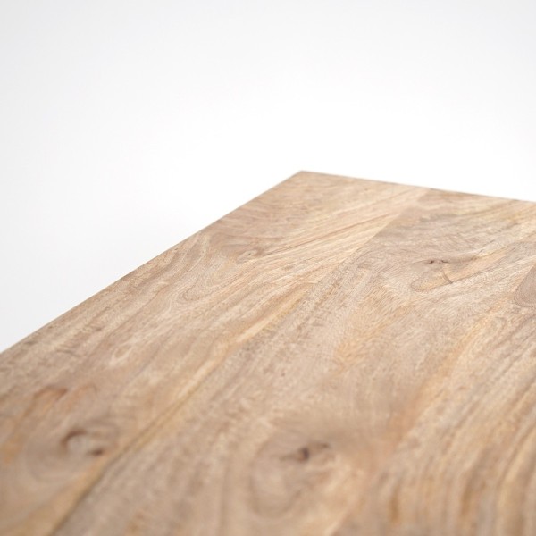 200 cm massief houten buffetkast met schuifdeuren - Parijs