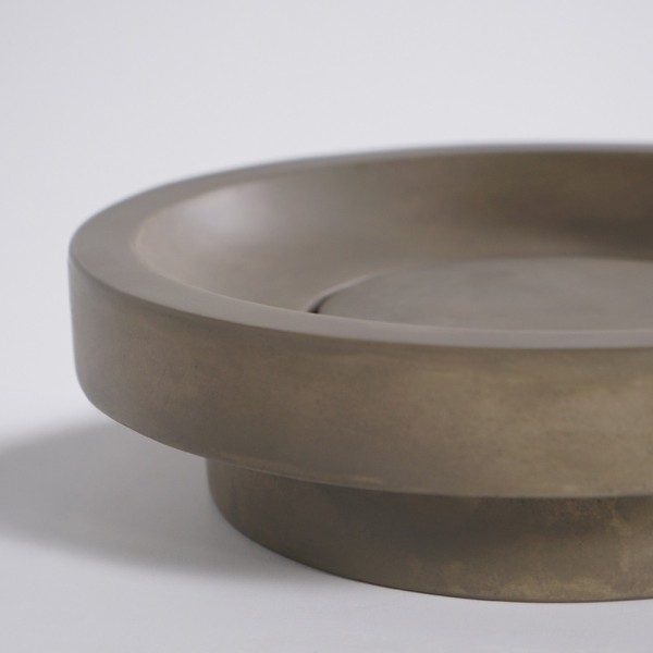 Rond betonnen waskom- Natuurkleur - Tellure