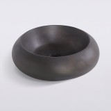 Ronde betonnen waskom - Diep antraciet - Concrete Essence