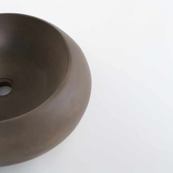 Ronde betonnen waskom - Natuurlijke kleur - Concrete Essence