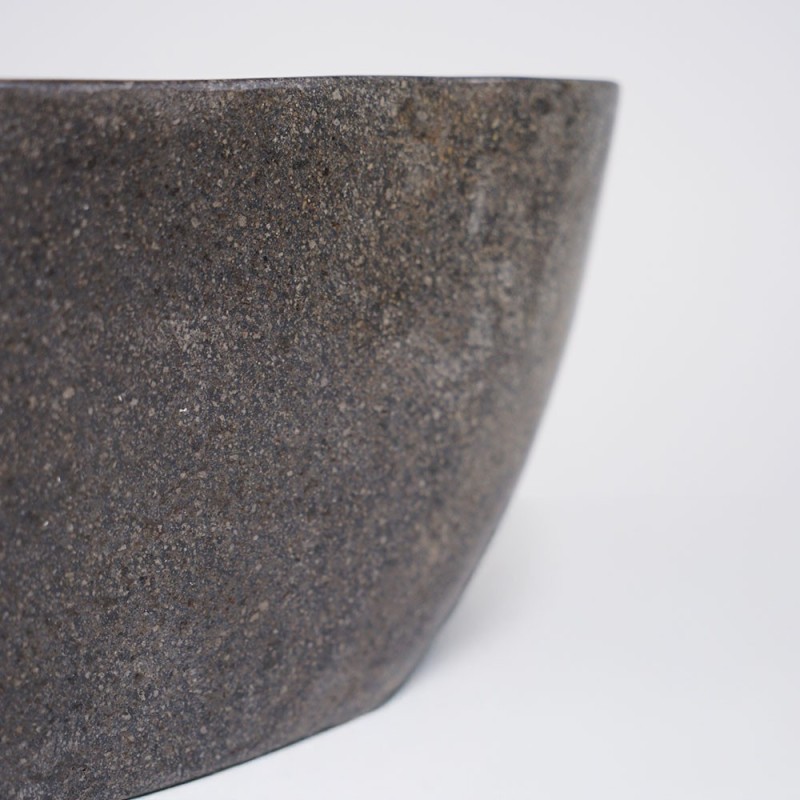 Gepolijste vrijstaande wastafel natuursteen - River Stone