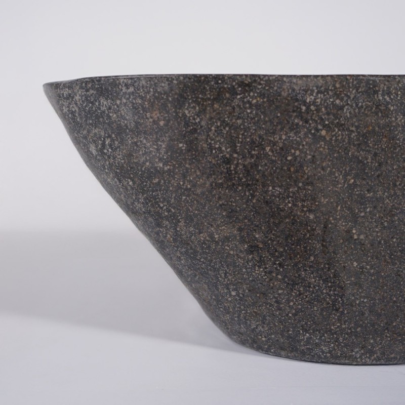 Gepolijste vrijstaande wastafel natuursteen - River Stone