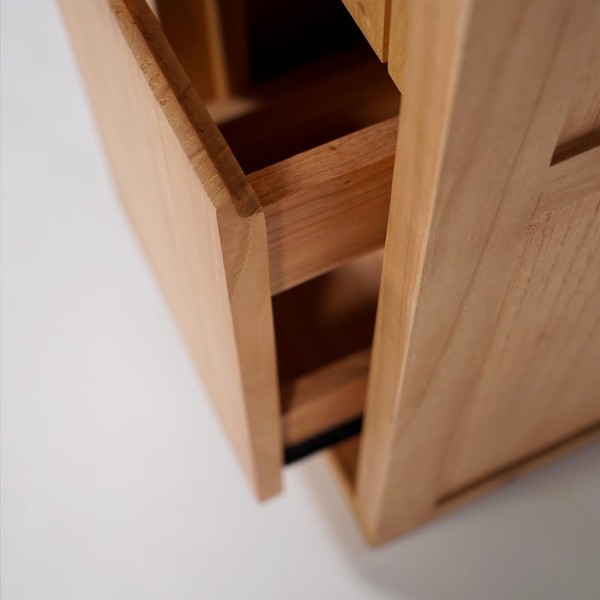 Teak badkamerkolom - Neo