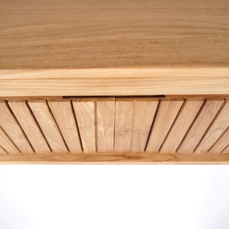 Natuur houten badkamermeubel 80 cm - Neo