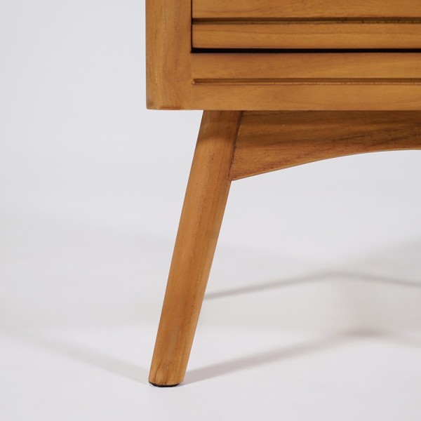 Teak houten badkamerkolom - Kama