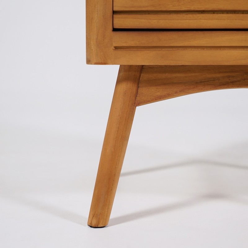Teak houten badkamerkolom - Kama