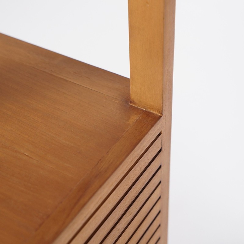 Teak houten badkamerkolom - Kama