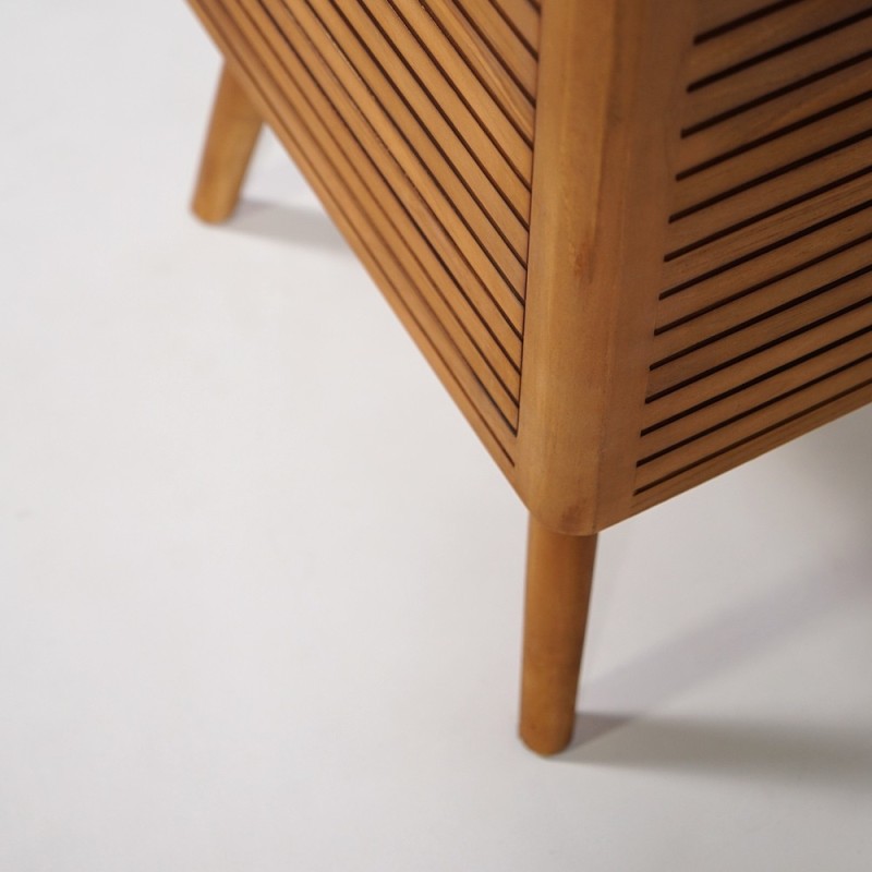Teak houten badkamerkolom - Kama