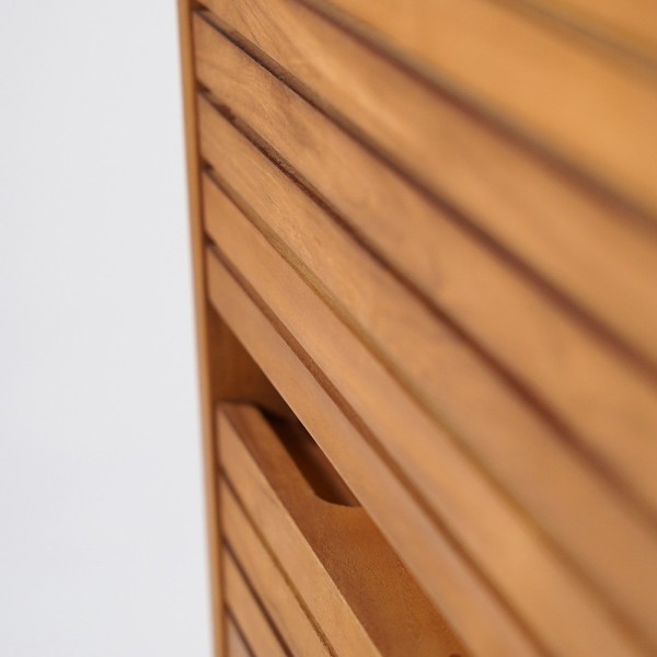 Teak houten badkamerkolom - Kama