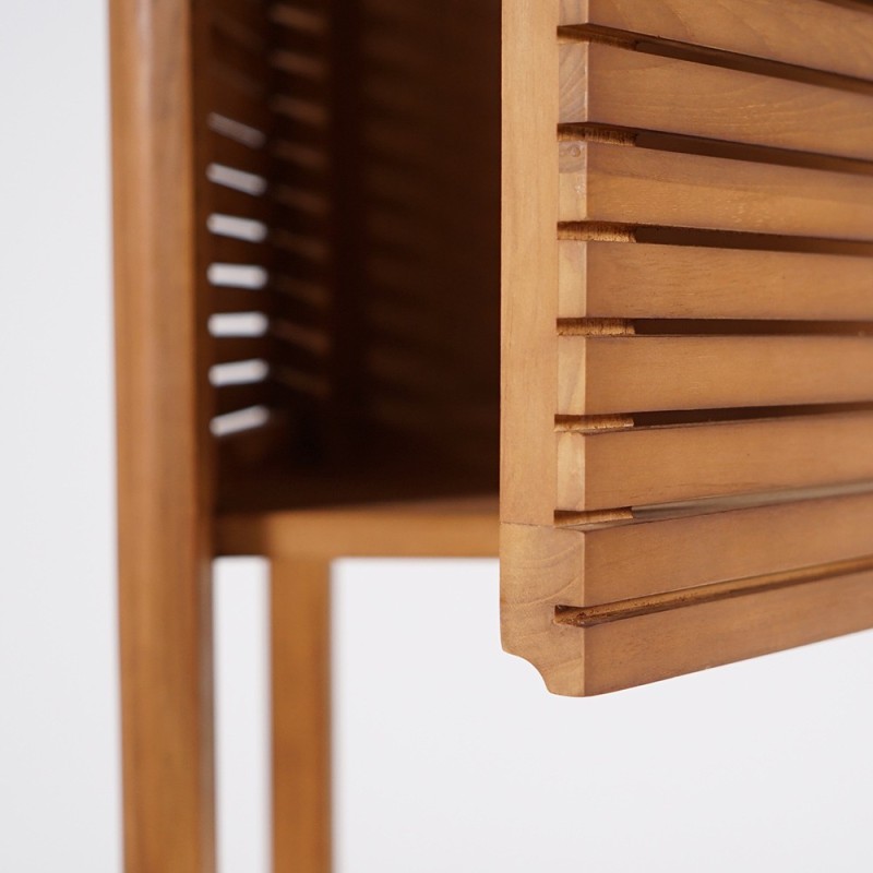 Teak houten badkamerkolom - Kama