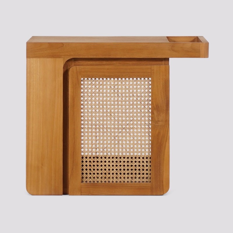 Massief teak badkamermeubel - Indira