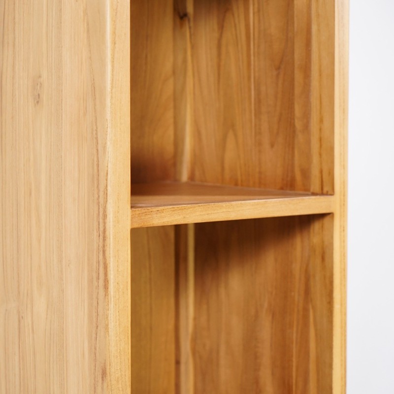 Badkamer kolomkast van natuurlijk hout - Pragati