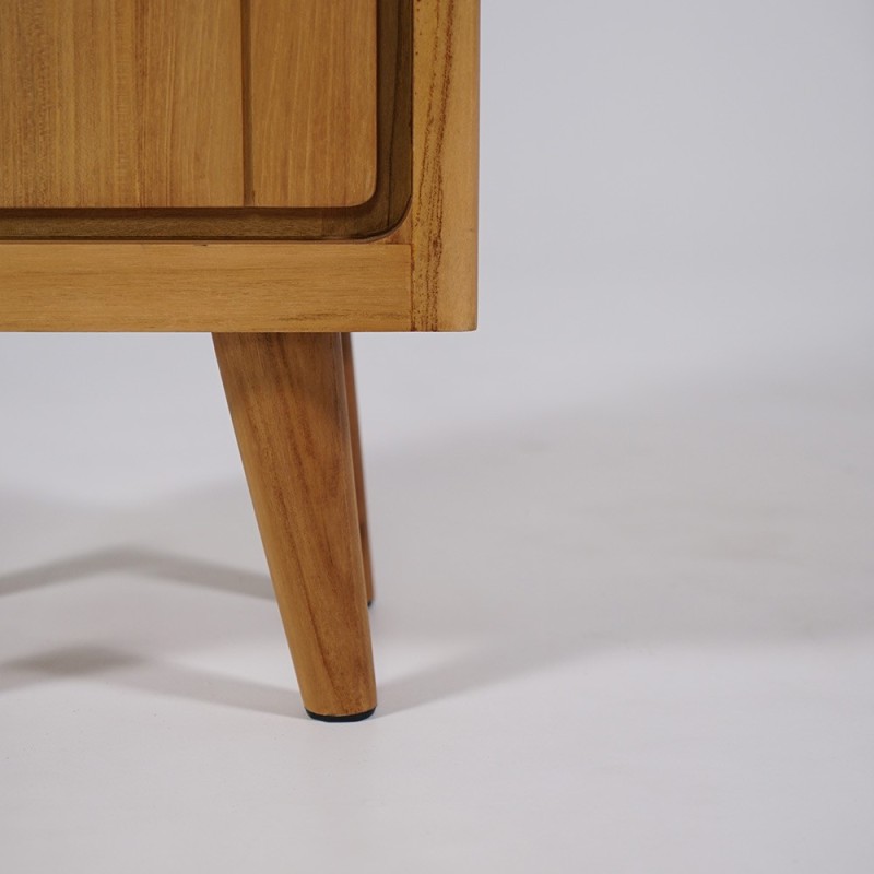 Badkamer kolomkast van natuurlijk hout - Pragati