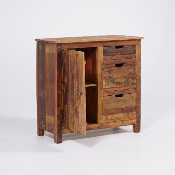 90 cm dressoir van gerecycled hout - Terra Nova
