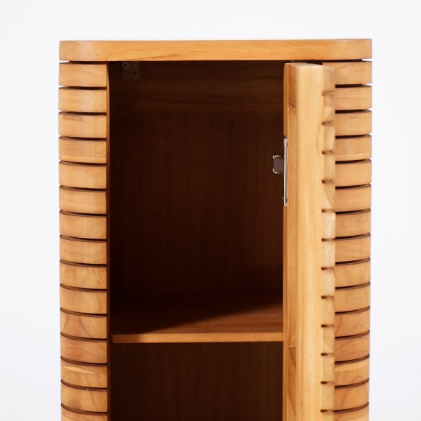 Teakhouten opbergzuil - Lattis