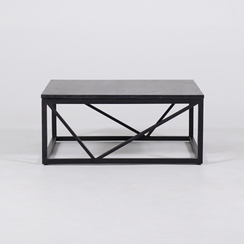 Zwart marmeren salontafel - Verona