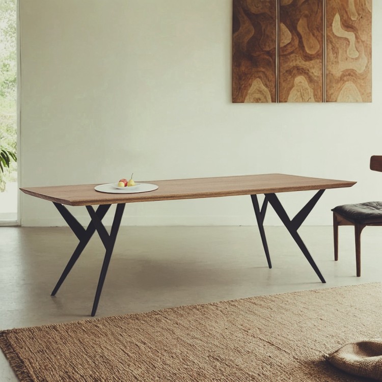 Eettafel met vlinderpoten