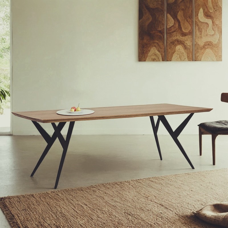 Eettafel met vlinderpoten