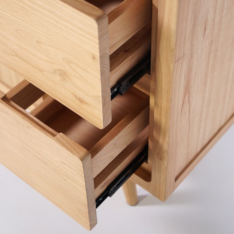 Houten dressoir 105 cm - Pragati