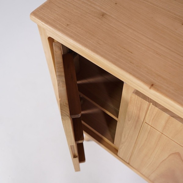 Houten dressoir 105 cm - Pragati