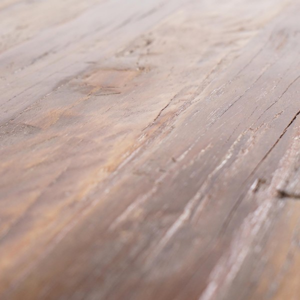 Salontafel van hout en metaal Recycled