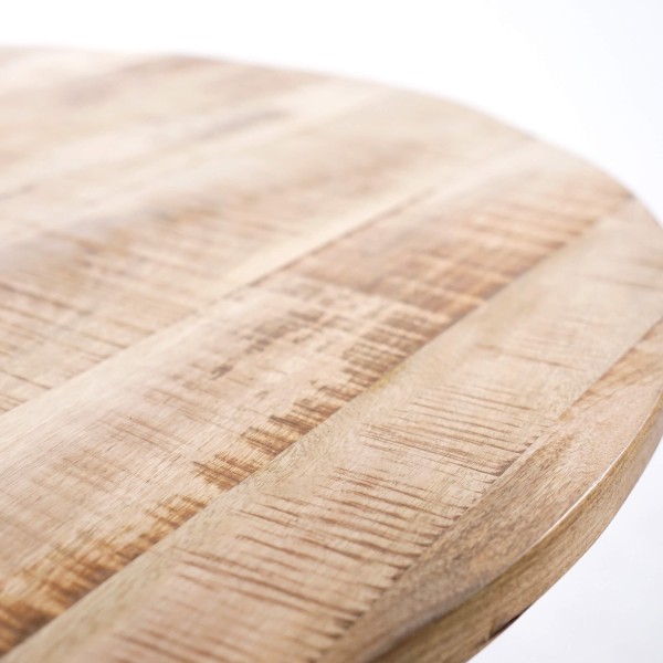 Ronde industriële bistrotafel
